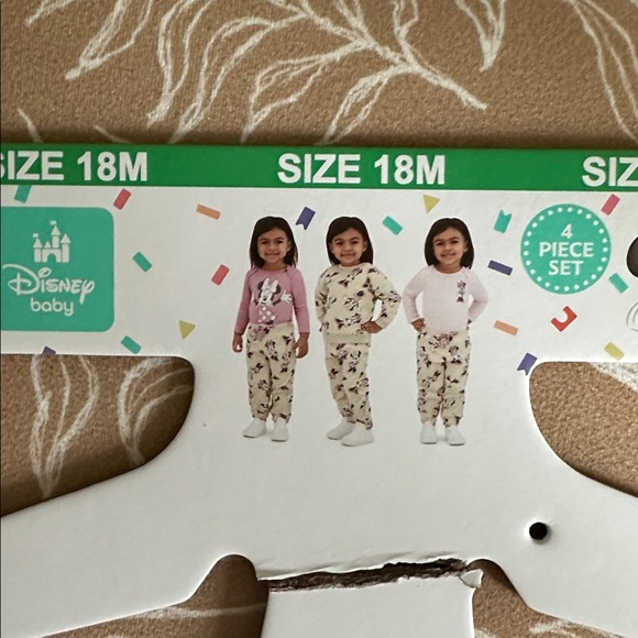 Disney Minnie Mouse Mauve and Pink Bodysuit - Picture 2 of 5